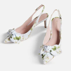 Ted Baker Women's Krili Floral-Print Woven Court Heels -Vans || Clarks || Ugg Sales 14301093 3705038952323236