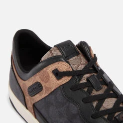 Coach Men's C201 Mixed Signature 2 Basket Canvas-Jacquard Trainers -Vans || Clarks || Ugg Sales 14513143 6075065648870563